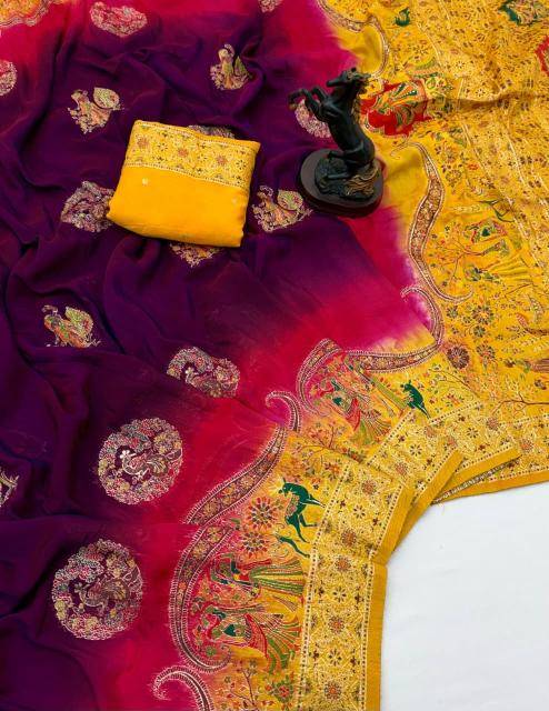 Malhar pashmina-vol-8 Silk sarees in Bangalore wholesale market